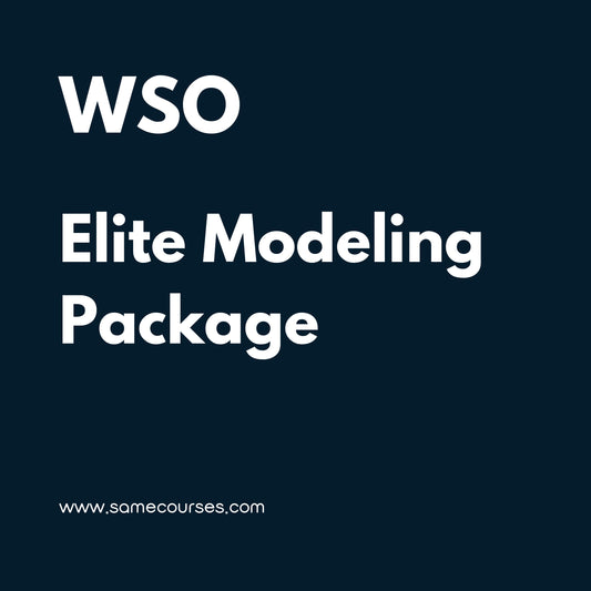 WSO Elite Modeling Package